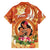 Personalised Tonga Mother's Day Family Matching Short Sleeve Bodycon Dress and Hawaiian Shirt I Love You Mom