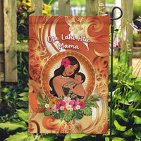 Tonga Mother's Day Garden Flag I Love You Mom DT04 Garden Flag Orange - Polynesian Pride