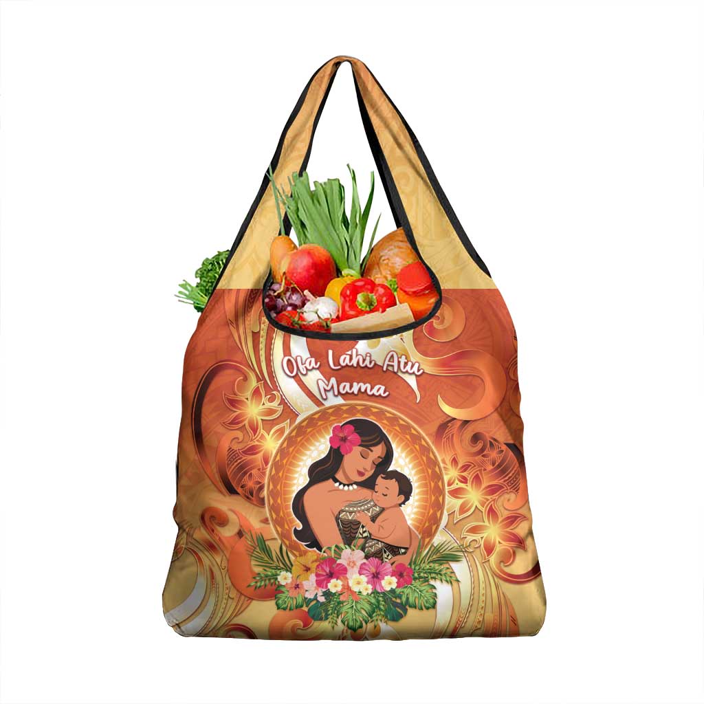 Tonga Mother's Day Grocery Bag I Love You Mom
