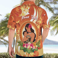 Personalised Tonga Mother's Day Hawaiian Shirt I Love You Mom