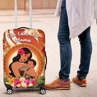 Tonga Mother's Day Luggage Cover I Love You Mom