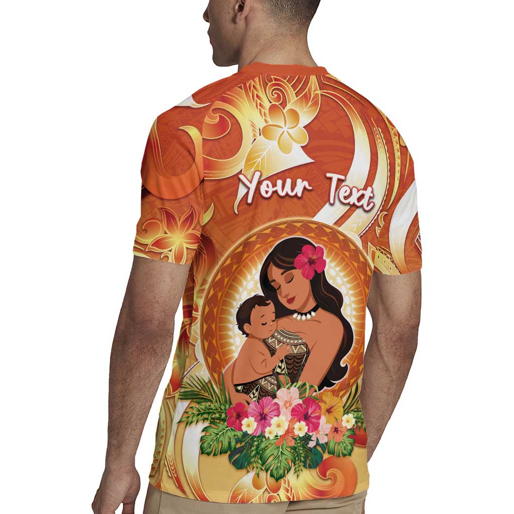 Personalised Tonga Mother's Day Rugby Jersey I Love You Mom