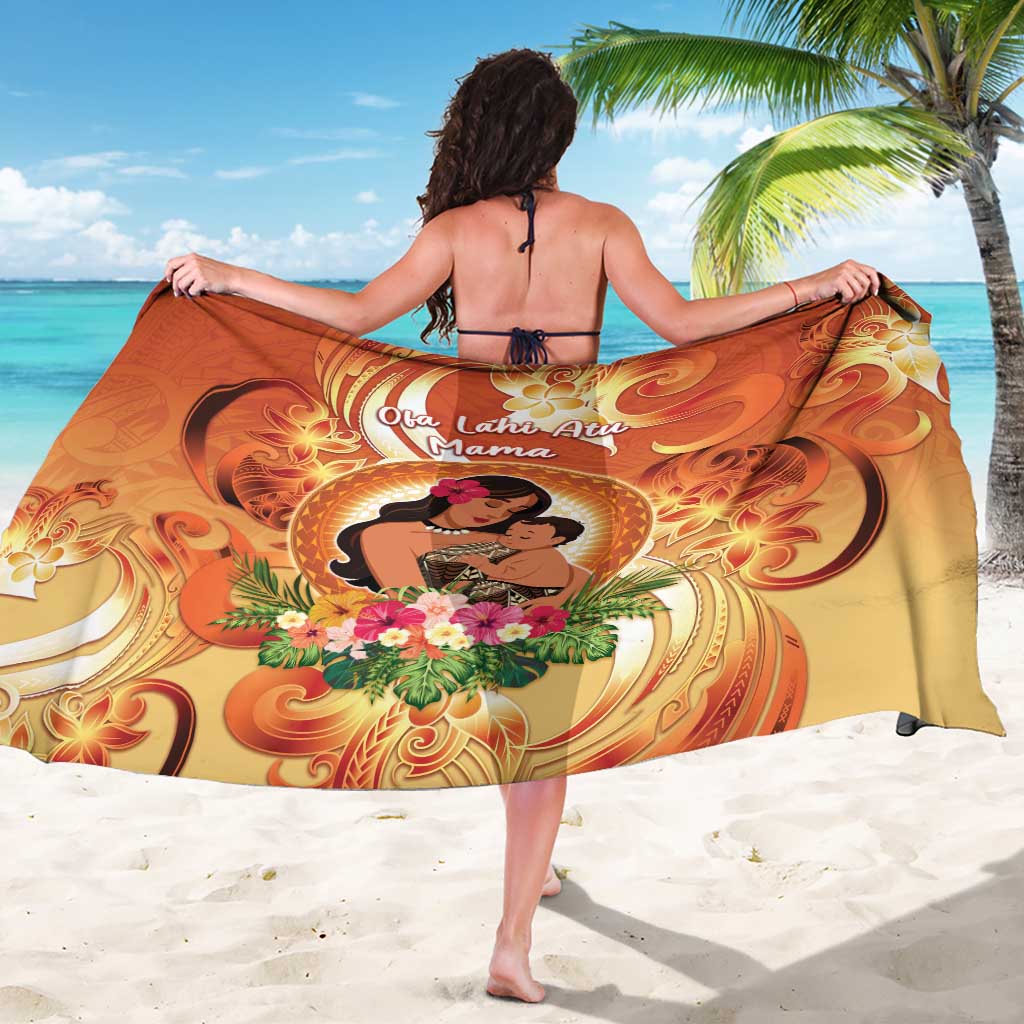 Tonga Mother's Day Sarong I Love You Mom