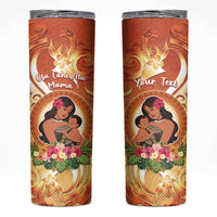 Personalised Tonga Mother's Day Skinny Tumbler I Love You Mom