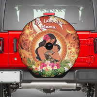 Tonga Mother's Day Spare Tire Cover I Love You Mom DT04 - Polynesian Pride