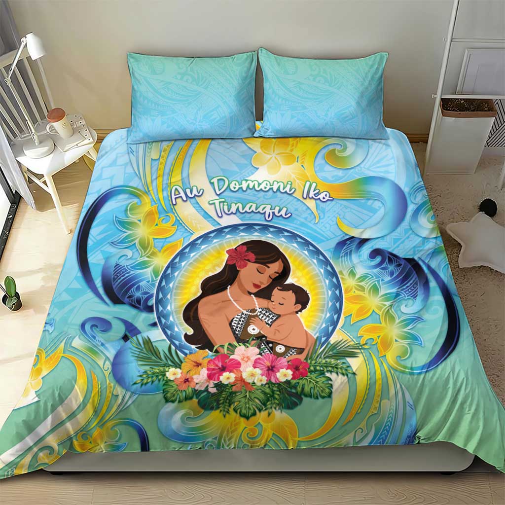 Fiji Mother's Day Bedding Set I Love You Mom