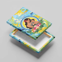 Fiji Mother's Day Canvas Wall Art I Love You Mom DT04 - Polynesian Pride