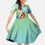 Personalised Fiji Mother's Day Family Matching Summer Maxi Dress and Hawaiian Shirt I Love You Mom