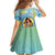 Personalised Fiji Mother's Day Family Matching Summer Maxi Dress and Hawaiian Shirt I Love You Mom