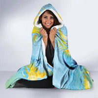 Fiji Mother's Day Hooded Blanket I Love You Mom