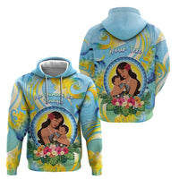 Personalised Fiji Mother's Day Hoodie I Love You Mom