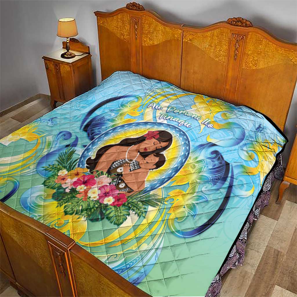 Fiji Mother's Day Quilt I Love You Mom