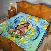 Fiji Mother's Day Quilt I Love You Mom