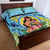 Fiji Mother's Day Quilt Bed Set I Love You Mom