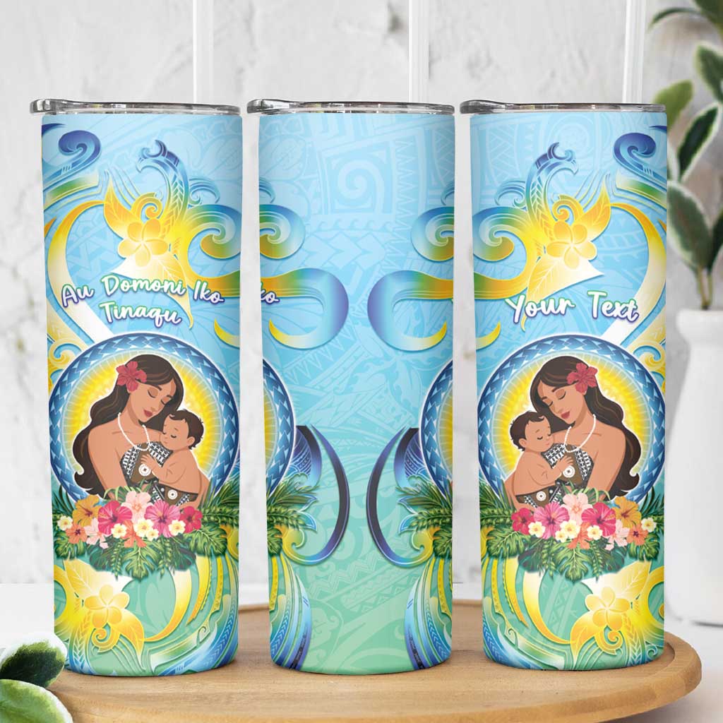 Personalised Fiji Mother's Day Skinny Tumbler I Love You Mom