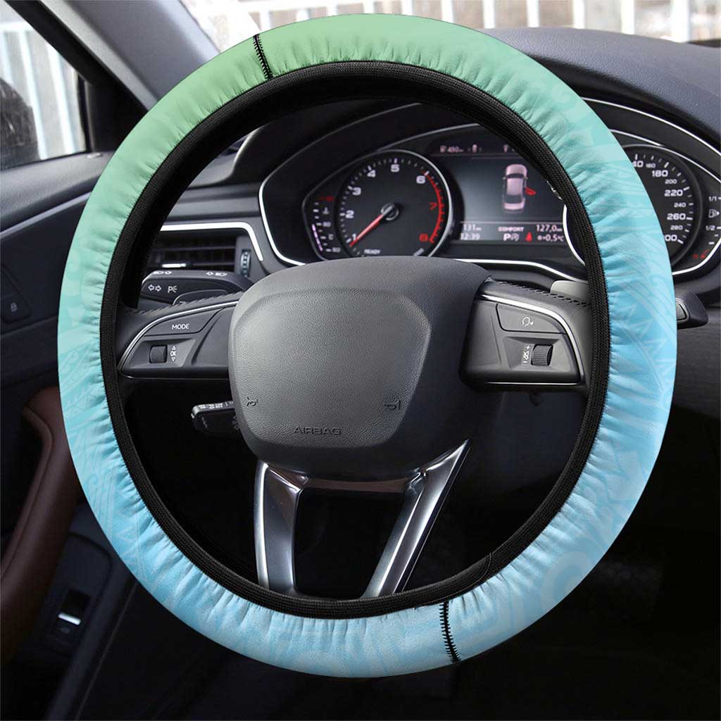 Fiji Mother's Day Steering Wheel Cover I Love You Mom DT04 - Polynesian Pride