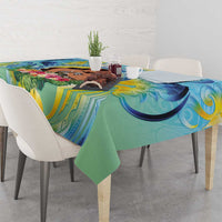Fiji Mother's Day Tablecloth I Love You Mom