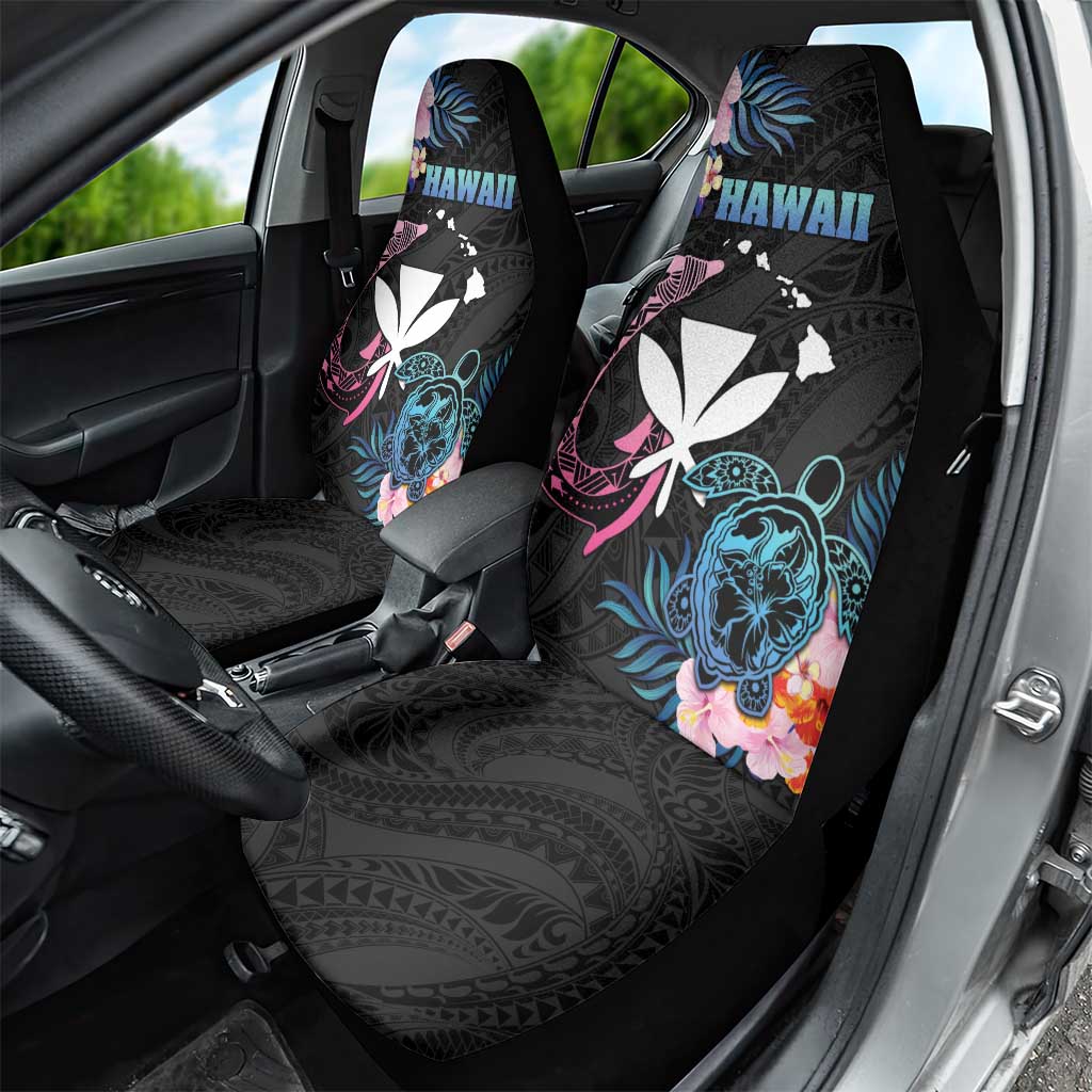 Hawaii Car Seat Cover Kanaka Maoli With Fish Hook