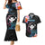 Personalised Hawaii Couples Matching Mermaid Dress and Hawaiian Shirt Kanaka Maoli With Fish Hook