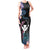 Personalised Hawaii Tank Maxi Dress Kanaka Maoli With Fish Hook