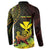 Personalised Hawaii Button Sweatshirt Kanaka Maoli With Hammerhead Shark
