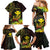 Personalised Hawaii Family Matching Mermaid Dress and Hawaiian Shirt Kanaka Maoli With Hammerhead Shark