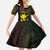 Personalised Hawaii Family Matching Off Shoulder Maxi Dress and Hawaiian Shirt Kanaka Maoli With Hammerhead Shark