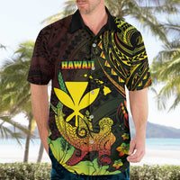 Personalised Hawaii Hawaiian Shirt Kanaka Maoli With Hammerhead Shark