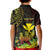 Personalised Hawaii Kid Polo Shirt Kanaka Maoli With Hammerhead Shark