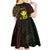 Personalised Hawaii Kid Short Sleeve Dress Kanaka Maoli With Hammerhead Shark