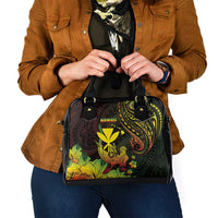 Hawaii Shoulder Handbag Kanaka Maoli With Hammerhead Shark