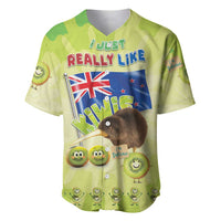New Zealand Kiwi Baseball Jersey I Just Really Like Kiwis