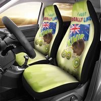 New Zealand Kiwi Car Seat Cover I Just Really Like Kiwis DT04 - Polynesian Pride