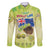 New Zealand Kiwi Family Matching Long Sleeve Bodycon Dress and Hawaiian Shirt I Just Really Like Kiwis