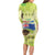 New Zealand Kiwi Family Matching Long Sleeve Bodycon Dress and Hawaiian Shirt I Just Really Like Kiwis