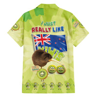 New Zealand Kiwi Family Matching Off Shoulder Short Dress and Hawaiian Shirt I Just Really Like Kiwis DT04 - Polynesian Pride