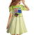 New Zealand Kiwi Family Matching Short Sleeve Bodycon Dress and Hawaiian Shirt I Just Really Like Kiwis