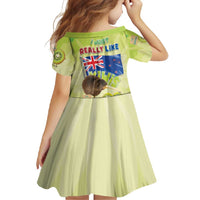 New Zealand Kiwi Family Matching Tank Maxi Dress and Hawaiian Shirt I Just Really Like Kiwis