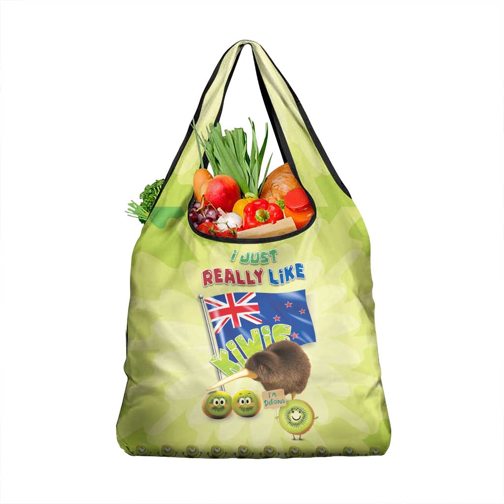 New Zealand Kiwi Grocery Bag I Just Really Like Kiwis