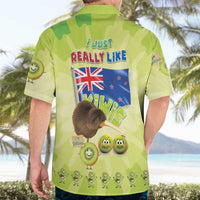New Zealand Kiwi Hawaiian Shirt I Just Really Like Kiwis