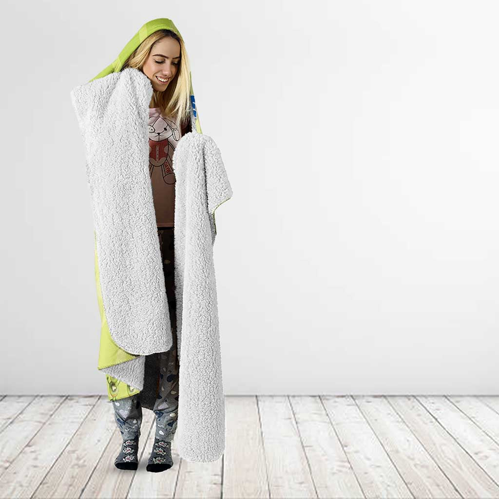 New Zealand Kiwi Hooded Blanket I Just Really Like Kiwis