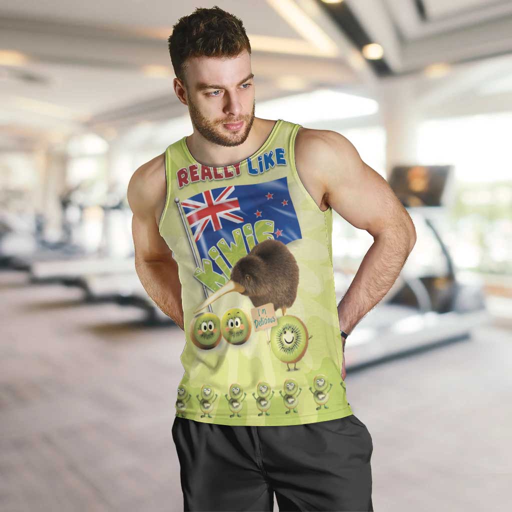 New Zealand Kiwi Men Tank Top I Just Really Like Kiwis