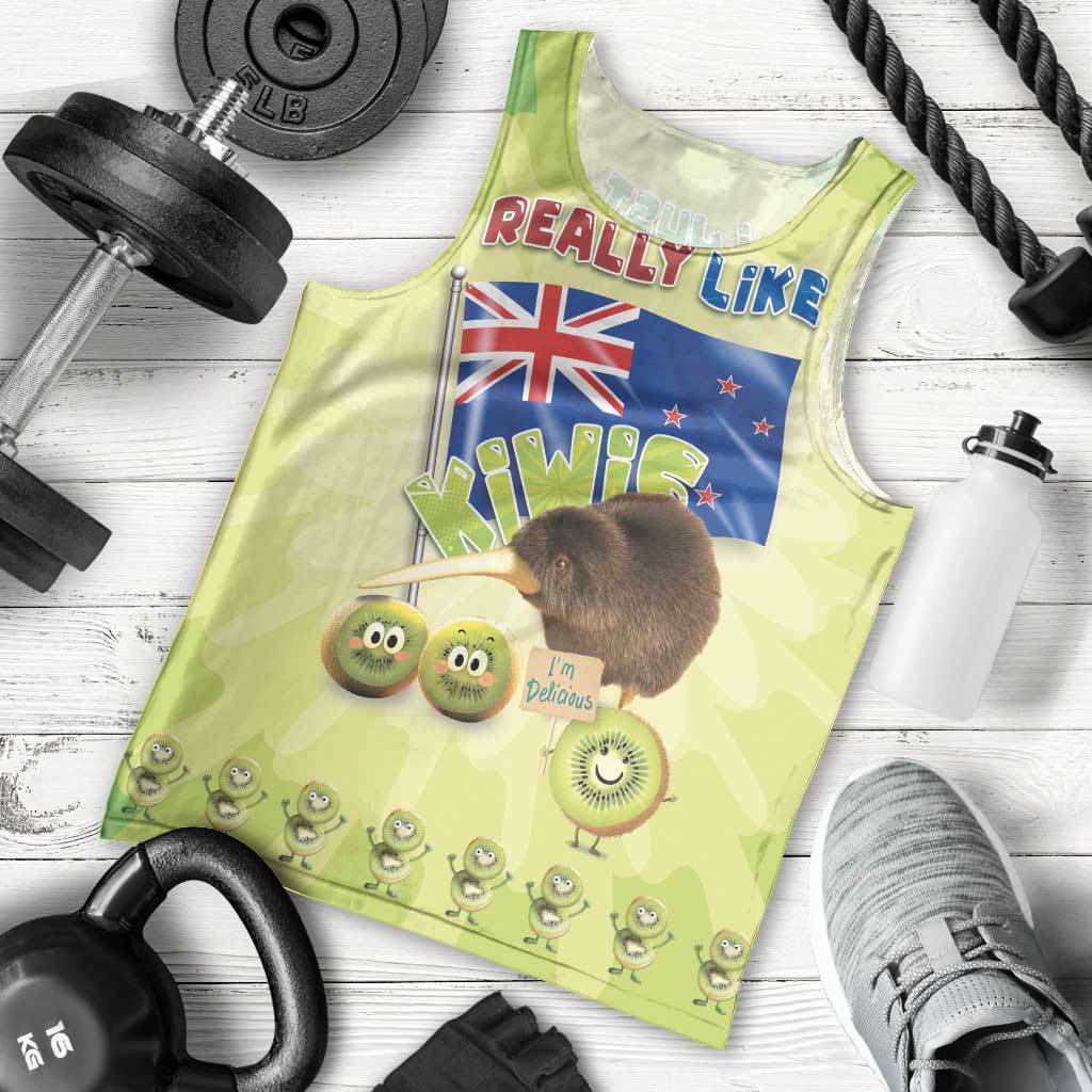 New Zealand Kiwi Men Tank Top I Just Really Like Kiwis