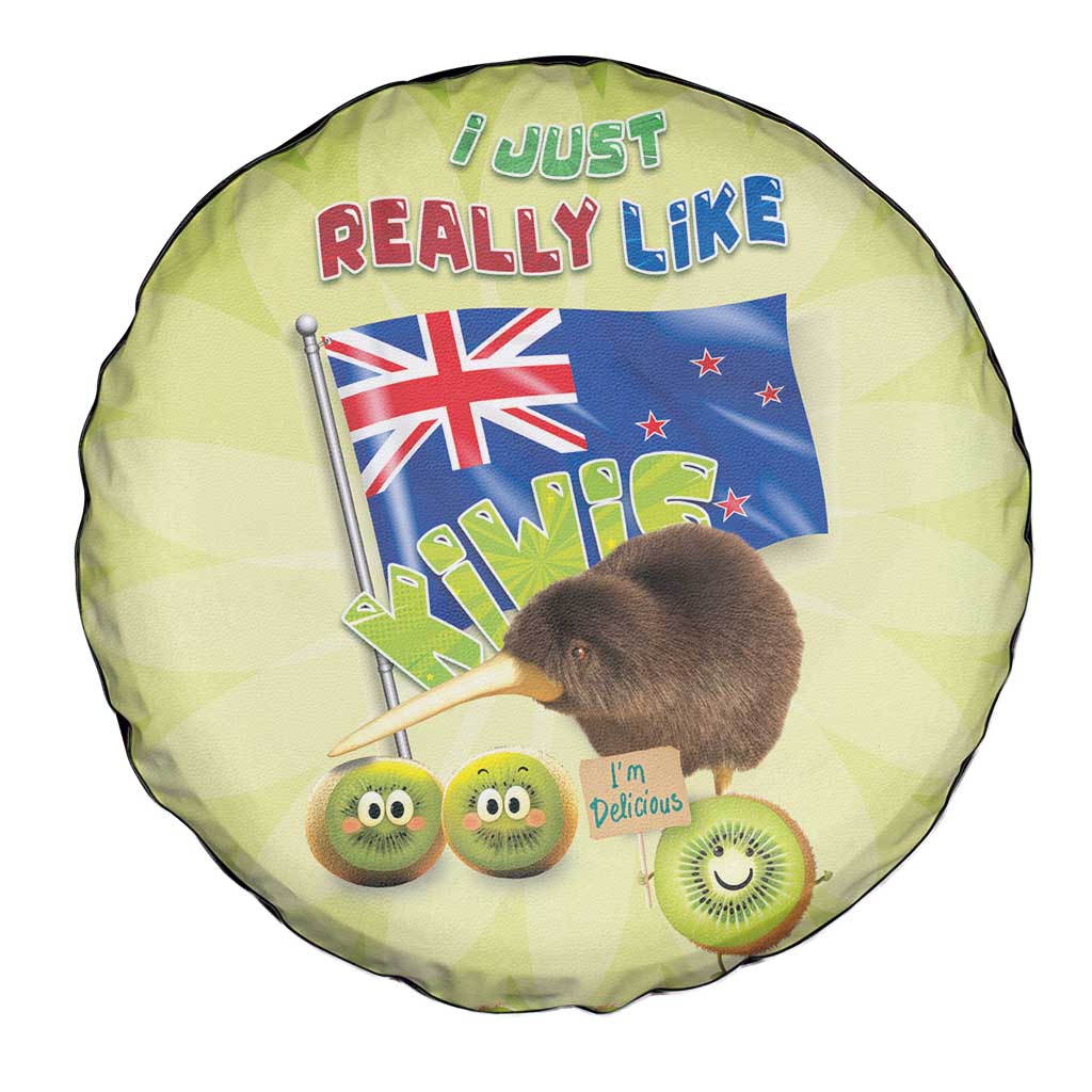 New Zealand Kiwi Spare Tire Cover I Just Really Like Kiwis DT04 - Polynesian Pride