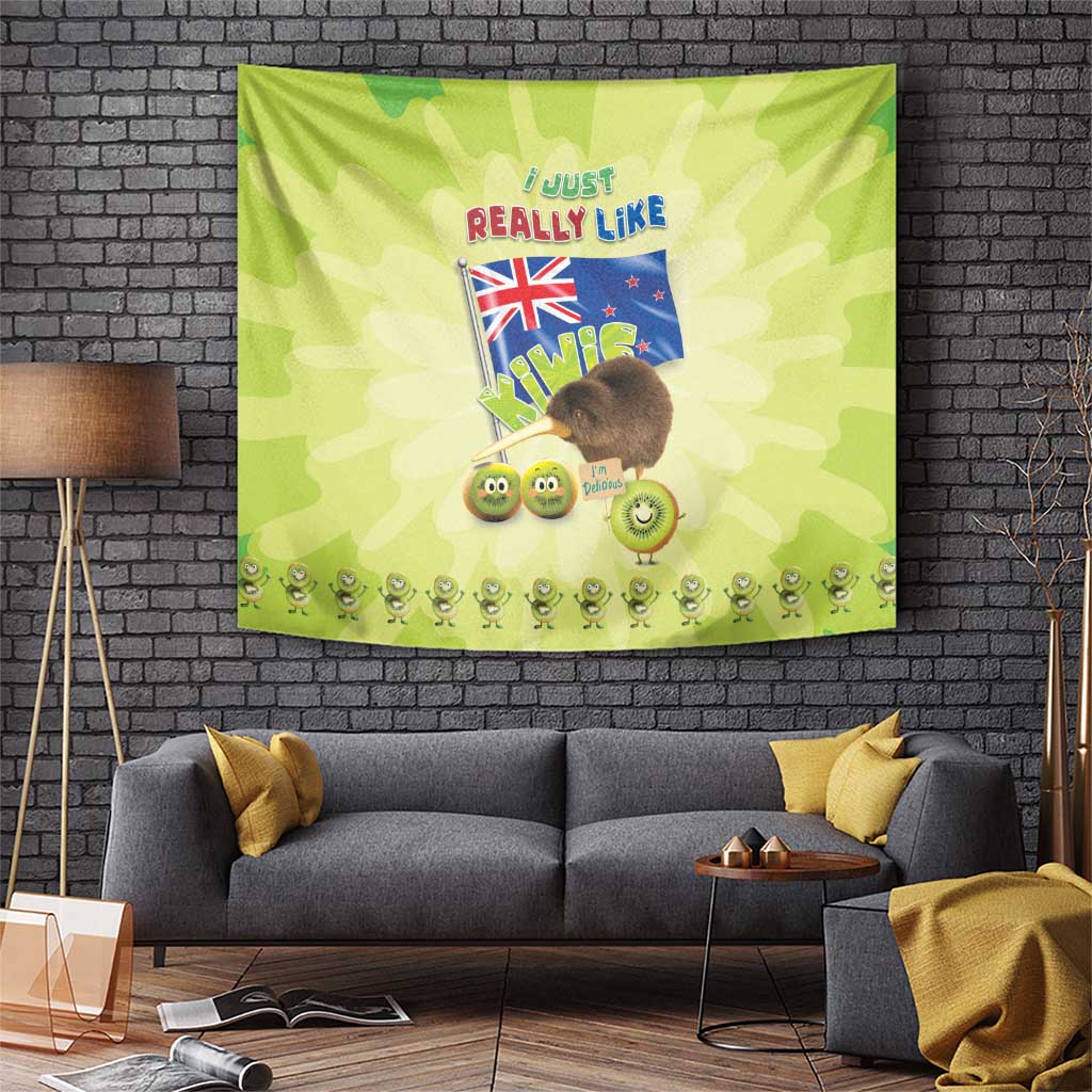 New Zealand Kiwi Tapestry I Just Really Like Kiwis
