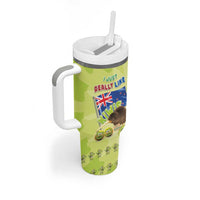 New Zealand Kiwi Tumbler With Handle I Just Really Like Kiwis DT04 - Polynesian Pride