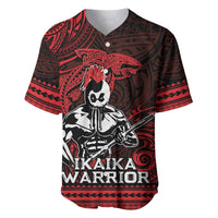 Hawaii Ikaika Warrior Baseball Jersey Hawaiian Tribal Tattoo