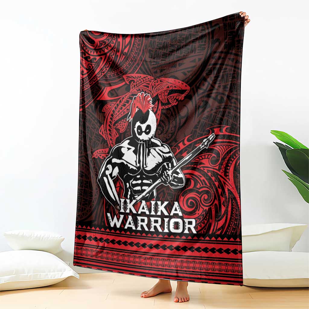Hawaii Ikaika Warrior Blanket Hawaiian Tribal Tattoo