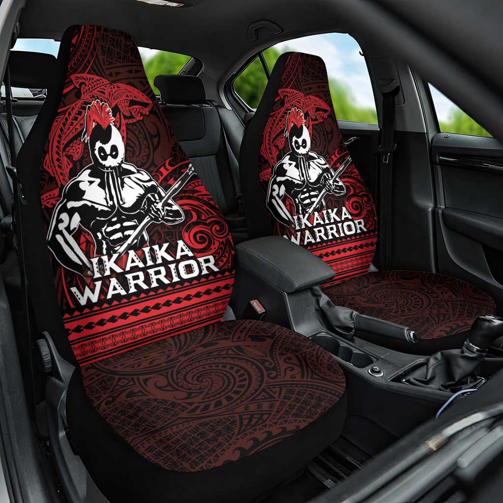 Hawaii Ikaika Warrior Car Seat Cover Hawaiian Tribal Tattoo