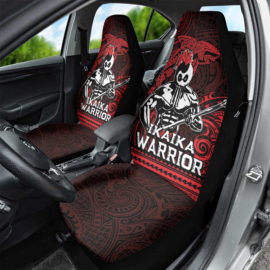 Hawaii Ikaika Warrior Car Seat Cover Hawaiian Tribal Tattoo